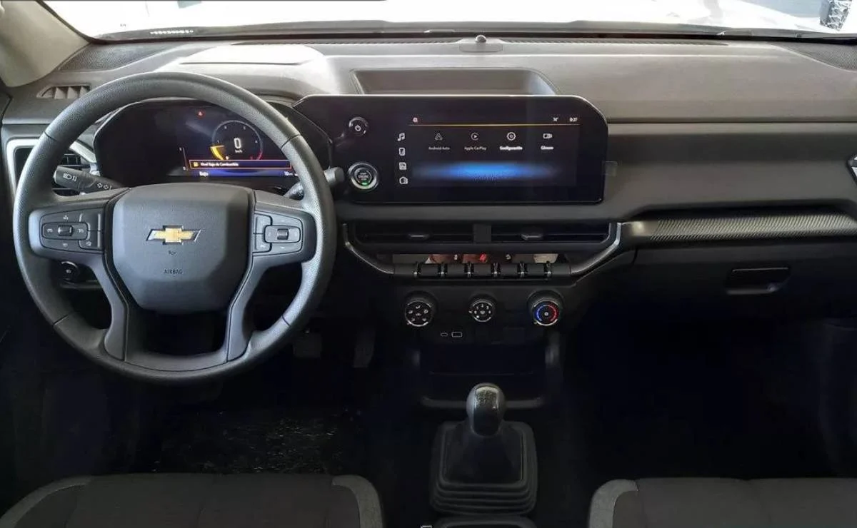 MDP Chevrolet s10 WT interior ¿La Chevrolet S10 WT 2023 redefine el segmento de pickups medianas?