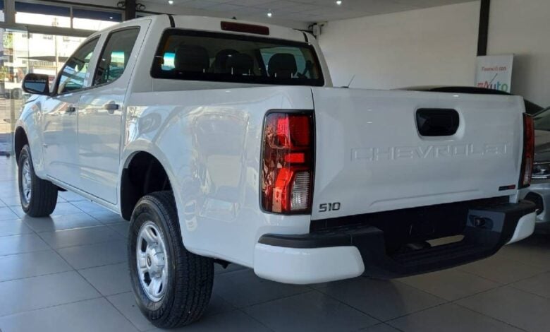 MDP Chevrolet s10 WT trasera ¿La Chevrolet S10 WT 2023 redefine el segmento de pickups medianas?