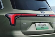 MDP Ford Equator trasera 1 Ford Equator PHEV: El SUV que podría revolucionar el mercado Latinoamericano