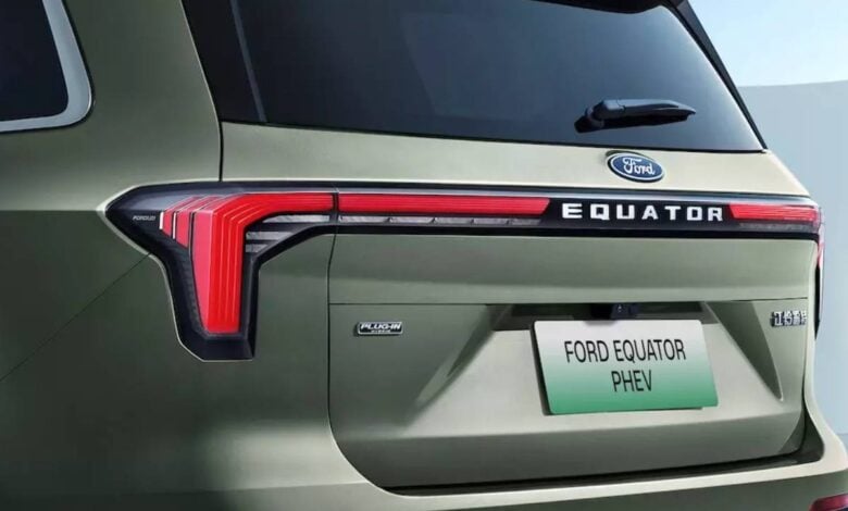 Ford Equator PHEV: El SUV que podría revolucionar el mercado Latinoamericano MDP Ford Equator trasera 1 Ford Equator PHEV: El SUV que podría revolucionar el mercado Latinoamericano