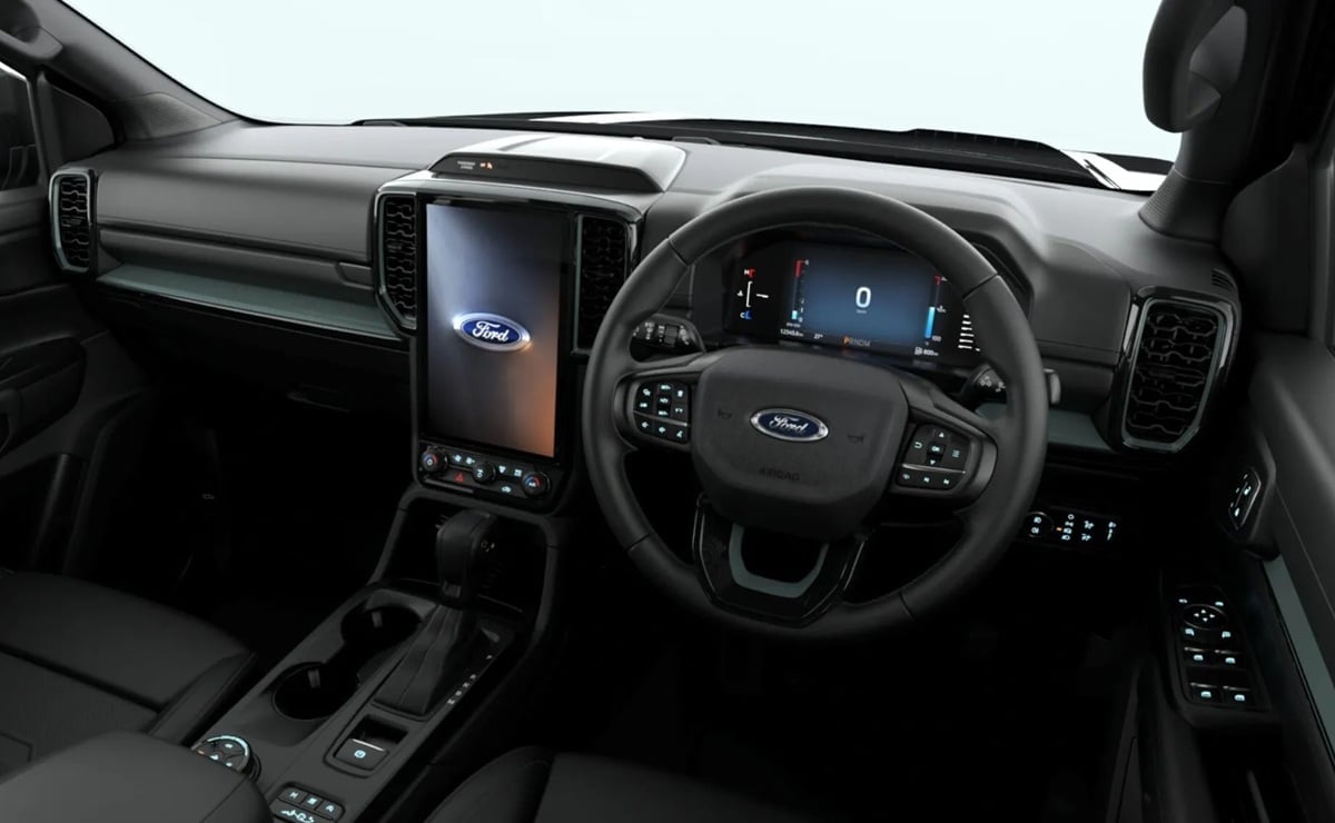 MDP Ford Everest Wolftrak interior La Novedosa Ford Everest Wolftrak 2027 Llega a Australia: Un SUV Diseñado para el Desafío