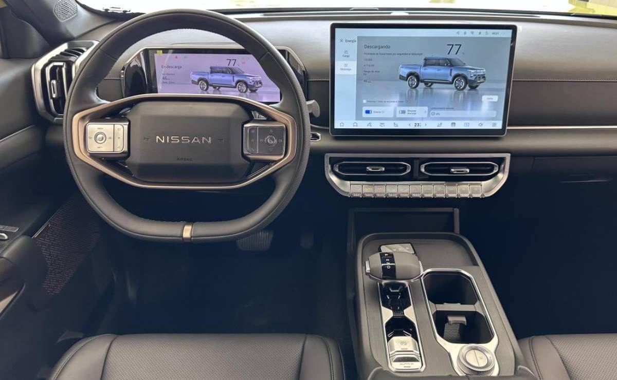 MDP Interior Nissan Frontier Pro PHEV Nissan Frontier PRO PHEV 2027: La leyenda electrificada que combina historia y modernidad