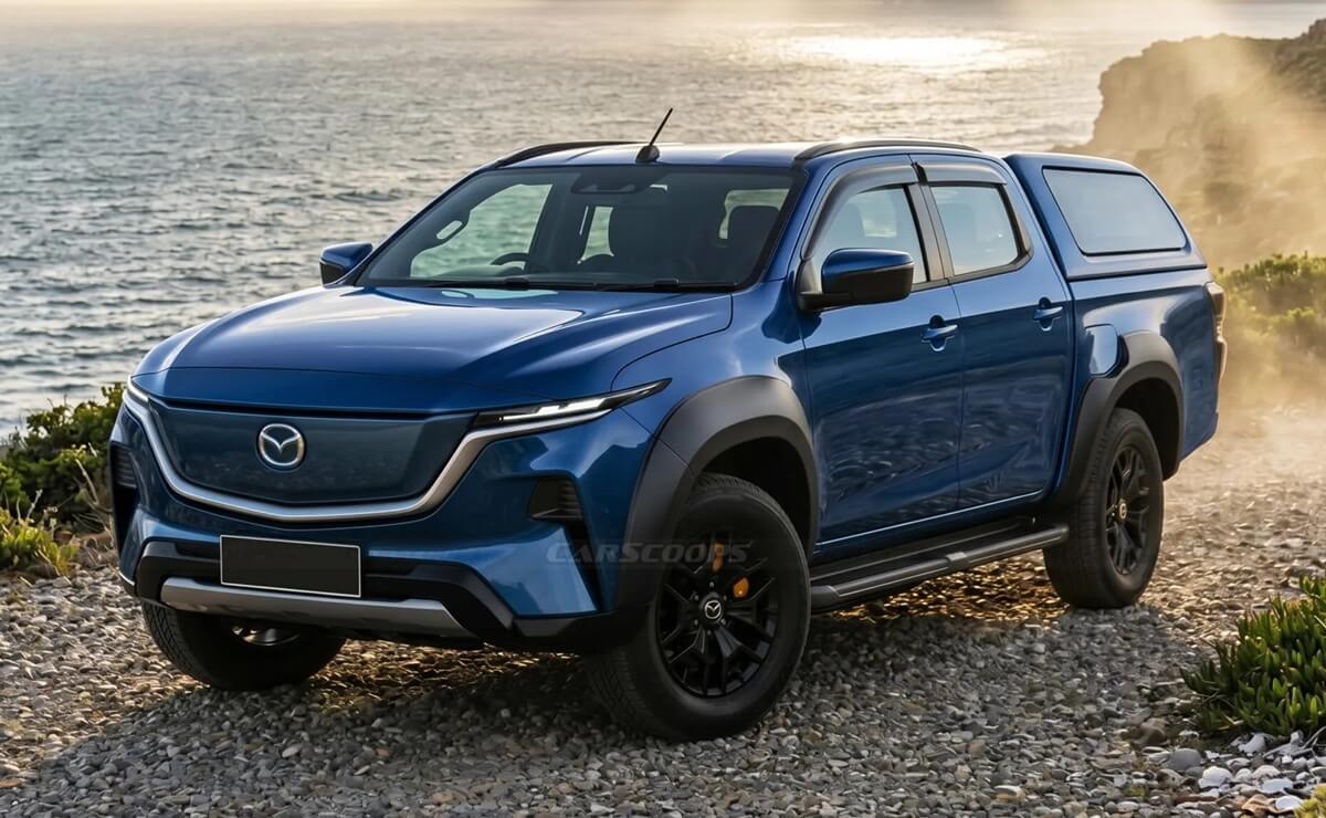 MDP Mazda BT 50 EV proyeccion ¿Está preparada la nueva Mazda BT-50 para destronar a la Toyota Hilux?