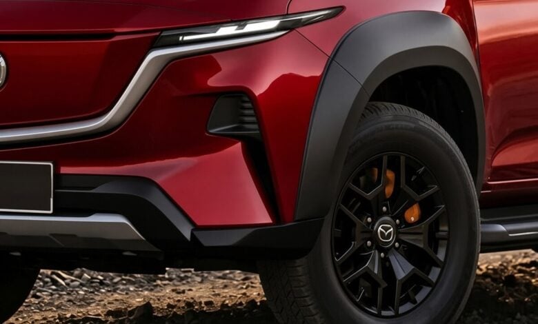 MDP Nueva Mazda BT 50 EV proyeccion ¿Está preparada la nueva Mazda BT-50 para destronar a la Toyota Hilux?