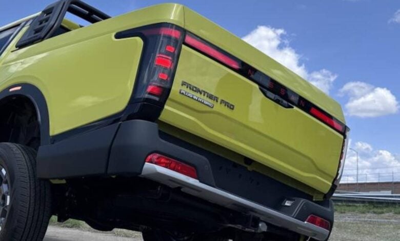 MDP Nueva Nissan Frontier Pro caja 1 Nissan Frontier Pro PHEV 2027: La Camioneta Que Marca un Nuevo Horizonte en el Mercado Mexicano
