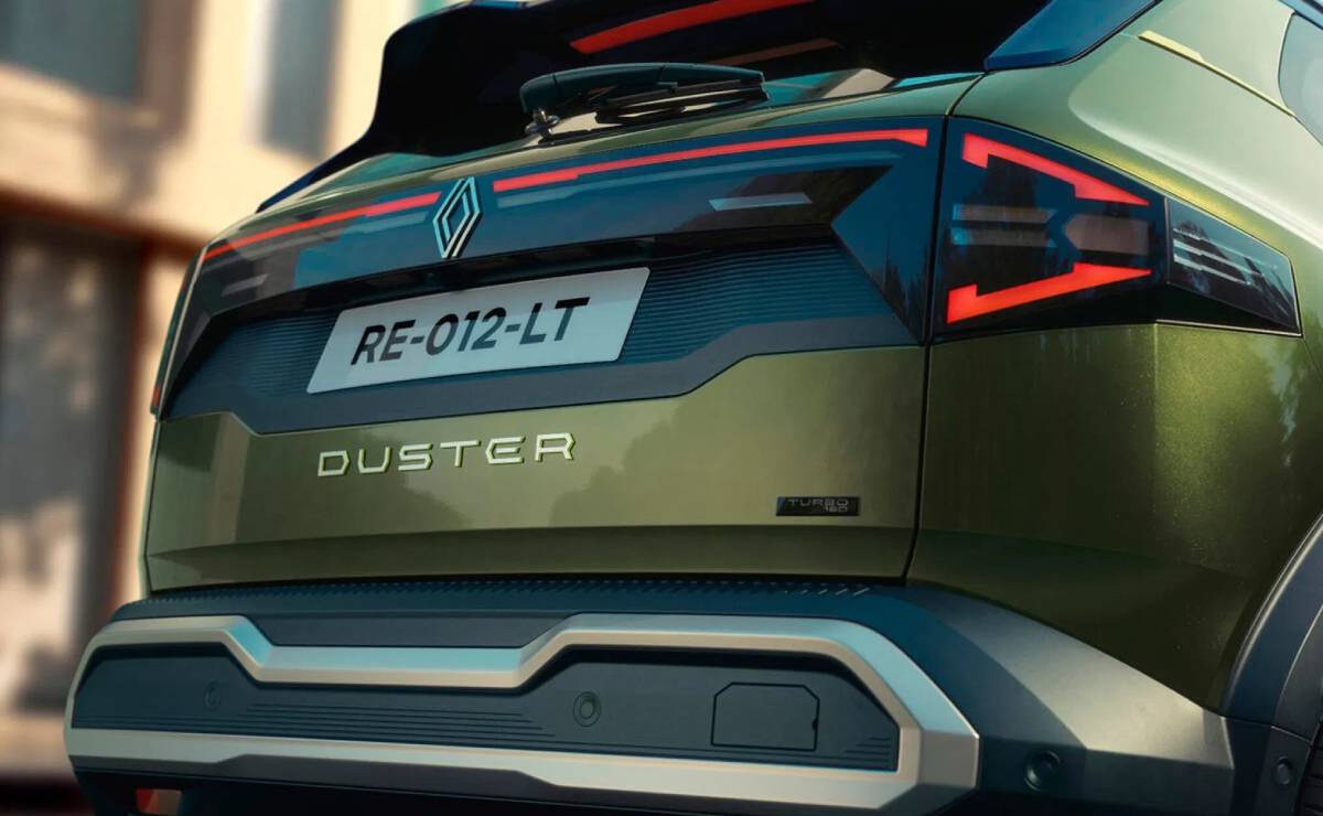 Renault Duster Híbrido: Una Puerta al Futuro Ecológico en India MDP Nueva Renault Duster 2026 trasera Renault Duster Híbrido: Una Puerta al Futuro Ecológico en India