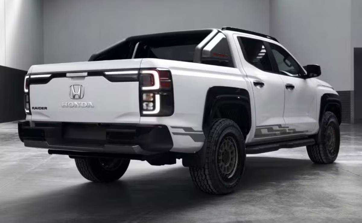 MDP Pick up Honda trasera 3 Honda se lanza al desafío de las pickups: así es su entrada al mercado con la plataforma Mitsubishi Triton