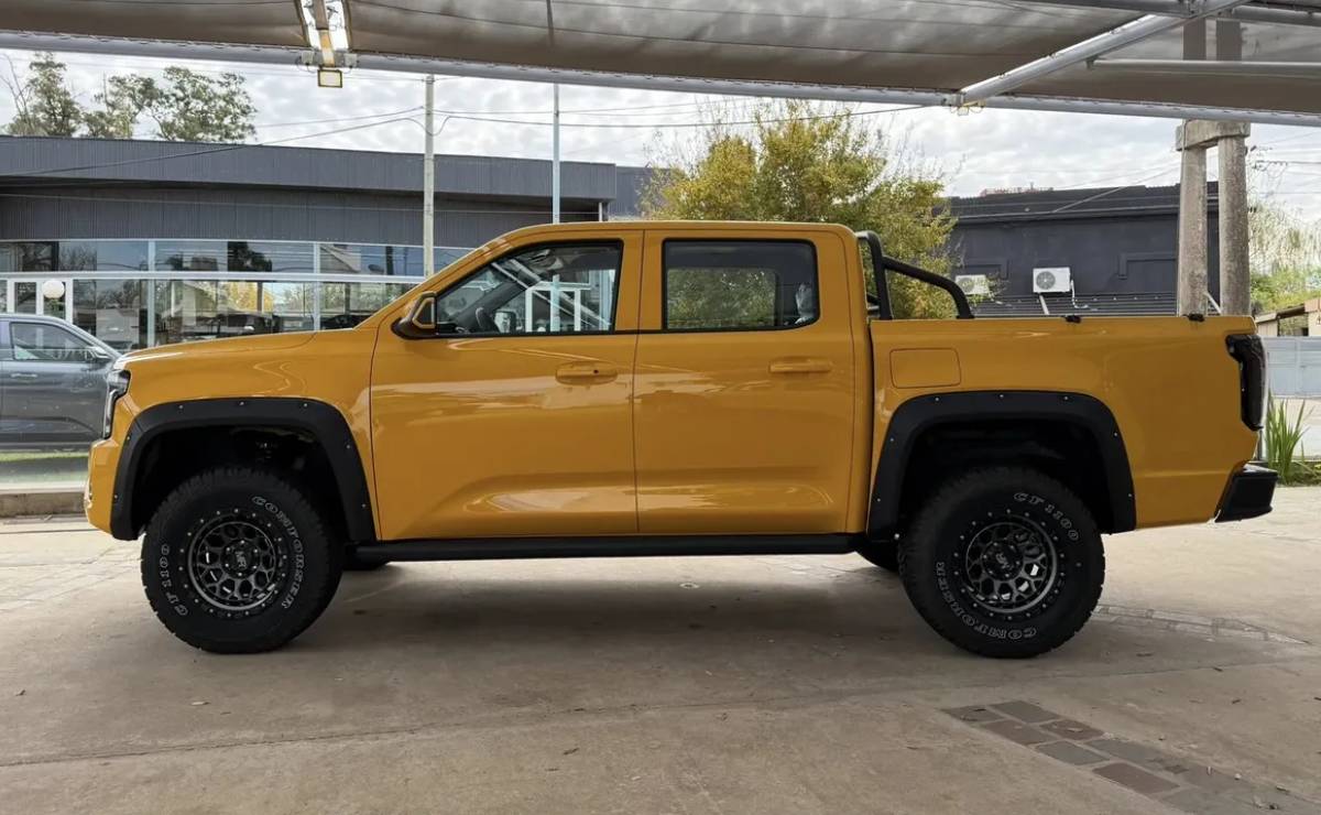 JMC Grand Avenue GL 4x4: La Nueva Competidora en el Segmento de Pick Ups en Argentina MDP Pick up JMC Grand Avenue 4X4 perfil JMC Grand Avenue GL 4x4: La Nueva Competidora en el Segmento de Pick Ups en Argentina