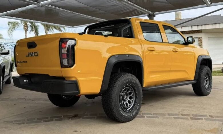 JMC Grand Avenue GL 4x4: La Nueva Competidora en el Segmento de Pick Ups en Argentina MDP Pick up JMC Grand Avenue 4X4 trasera JMC Grand Avenue GL 4x4: La Nueva Competidora en el Segmento de Pick Ups en Argentina