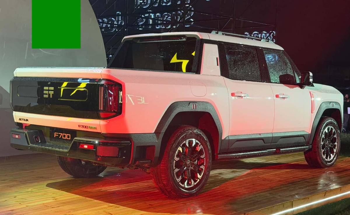 MDP Pick up Jetour F700 trasera 2 Jetour F700: La pick-up híbrida que promete cambiar el mercado automotriz