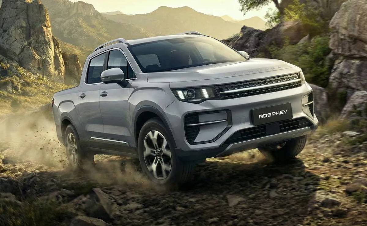 MDP Pick up Riddara R6 PHEV frente Geely Riddara R6 PHEV: La revolución de las pick-up híbridas enchufables llega a Argentina