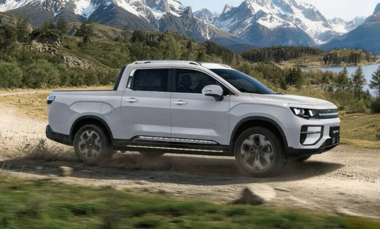 MDP Pick up Riddara R6 PHEV perfil Geely Riddara R6 PHEV: La revolución de las pick-up híbridas enchufables llega a Argentina