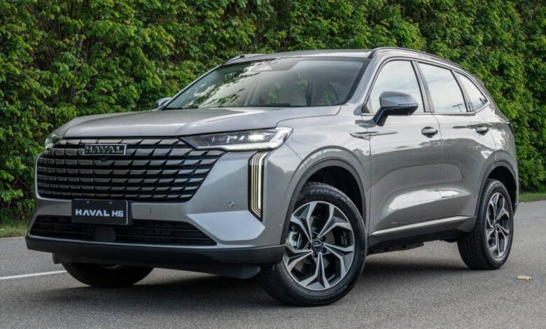 MDP SUV Haval H6 frente 2 ¿Puede el Chery Tiggo 7 Reinar en el Mercado de SUVs en Brasil?