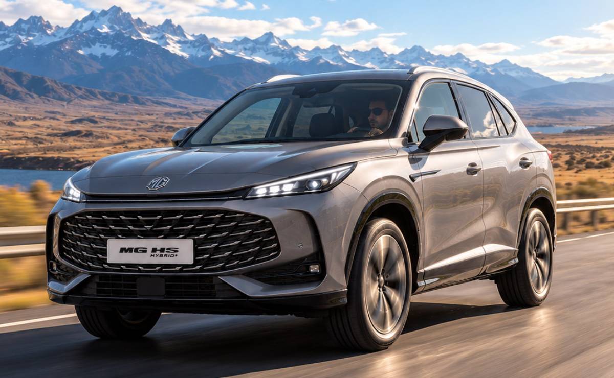 La SUV híbrida de MG que promete revolucionar el mercado argentino MDP SUV MG HS Hybrid accion La SUV híbrida de MG que promete revolucionar el mercado argentino