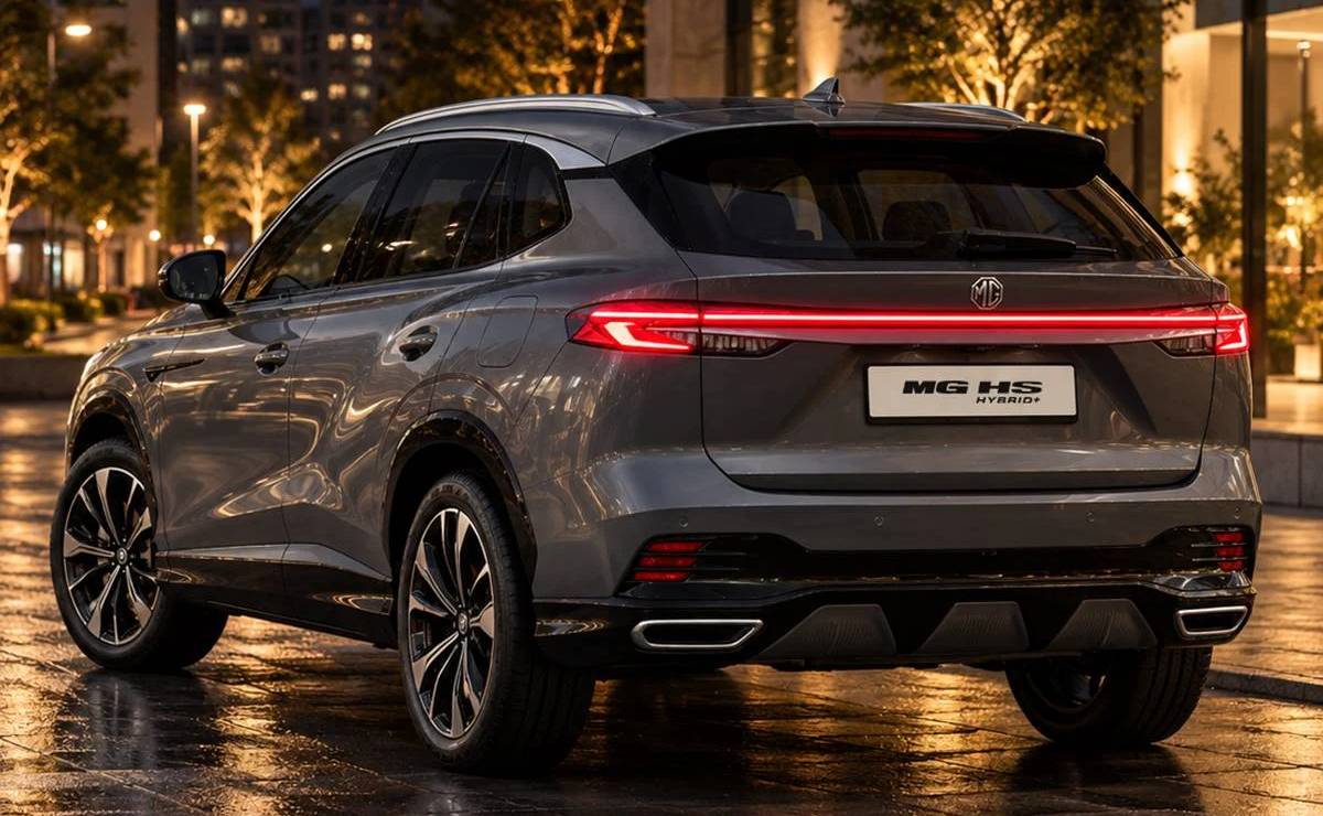 La SUV híbrida de MG que promete revolucionar el mercado argentino MDP SUV MG HS Hybrid trasera La SUV híbrida de MG que promete revolucionar el mercado argentino