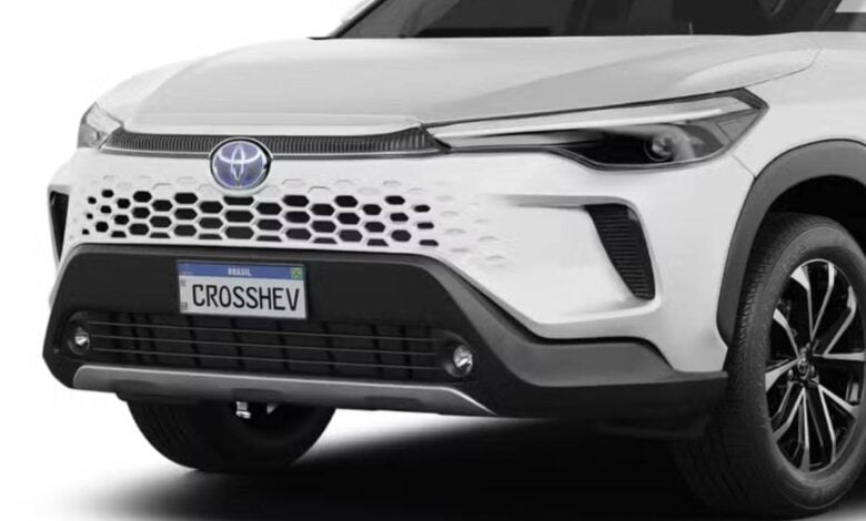 MDP Toyota Corolla Cross XRV Hybrid teaser Toyota Corolla Cross XRV Hybrid 2027: ¿El SUV híbrido más asequible del mercado?