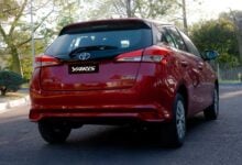 MDP Toyota Yaris XS CVT trasera Toyota Yaris se Renovó: Precios y Características en Argentina para Septiembre