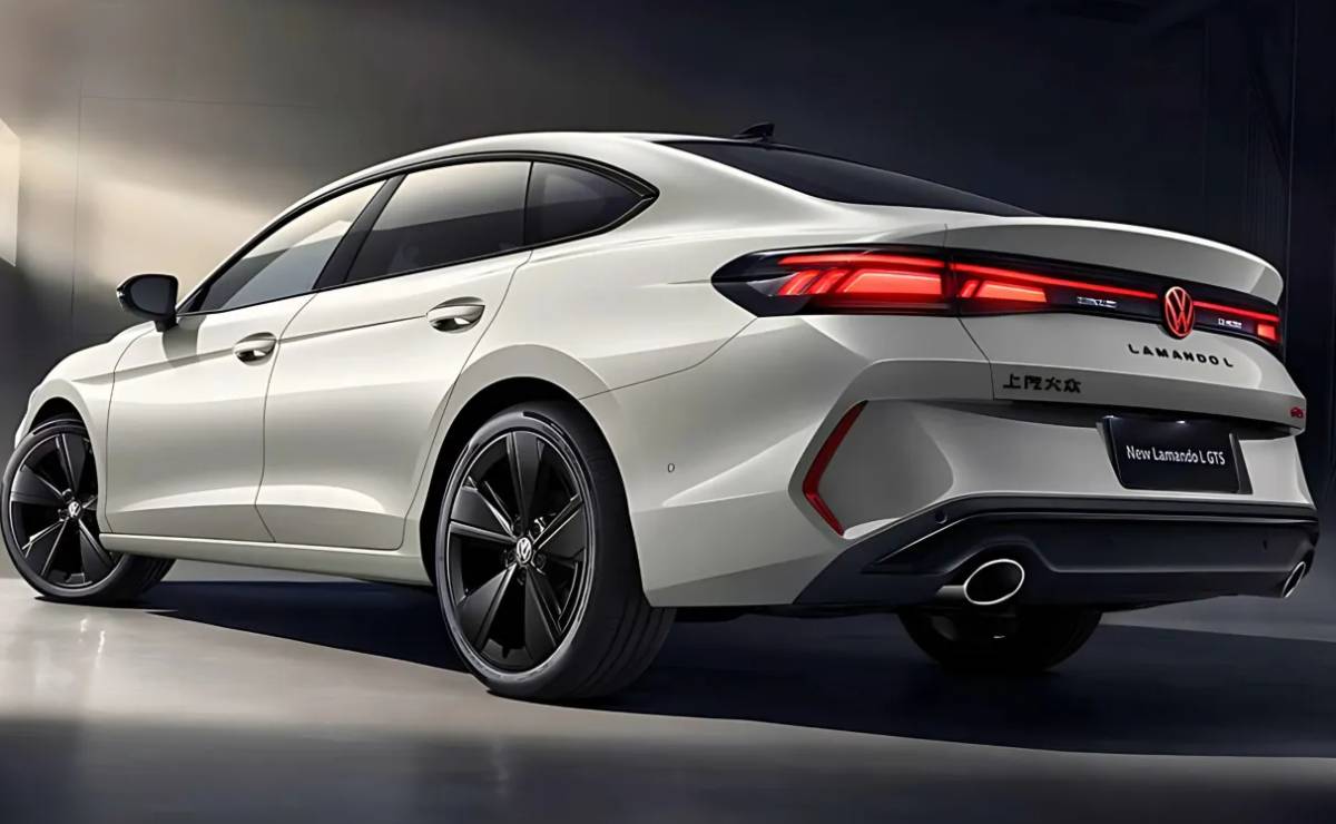 Volkswagen Lamando L: El Sedán Deportivo que México Esperaba Antes de 2026 MDP Volkswagen Lamando GTS trasera Volkswagen Lamando L: El Sedán Deportivo que México Esperaba Antes de 2026