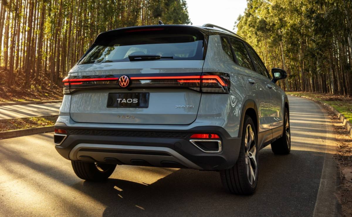 Volkswagen Taos 2026: ¿La SUV más deseada del momento frente al T-Cross? MDP Volkswagen Taos 2026 trasera Volkswagen Taos 2026: ¿La SUV más deseada del momento frente al T-Cross?
