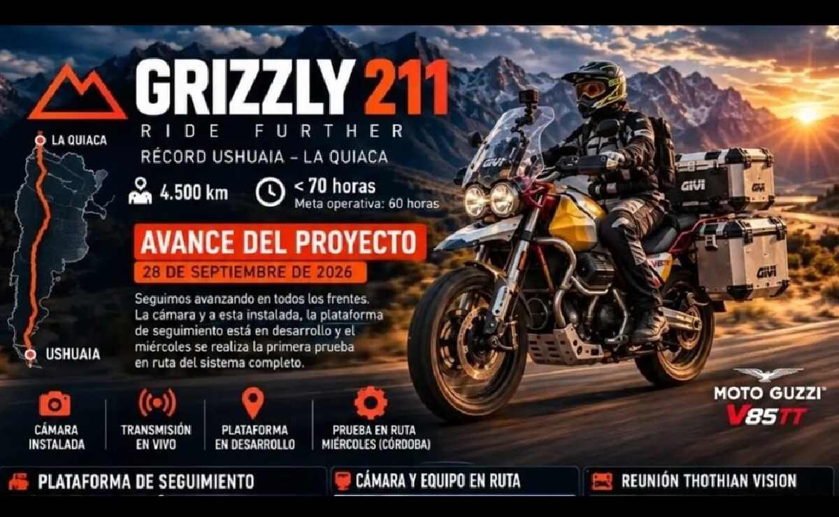 MDP argentino moto viaje El Desafío de los Extremos: Ramiro Vergez Kenny en su Carrera contra el Tiempo de Ushuaia a La Quiaca