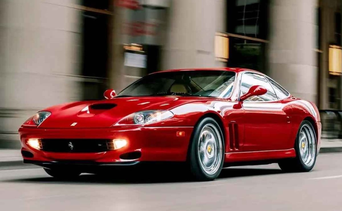 MDP el ferrari 550 de michael jordan se vend ¿Por qué la procedencia es clave en el mundo de los autos de colección?