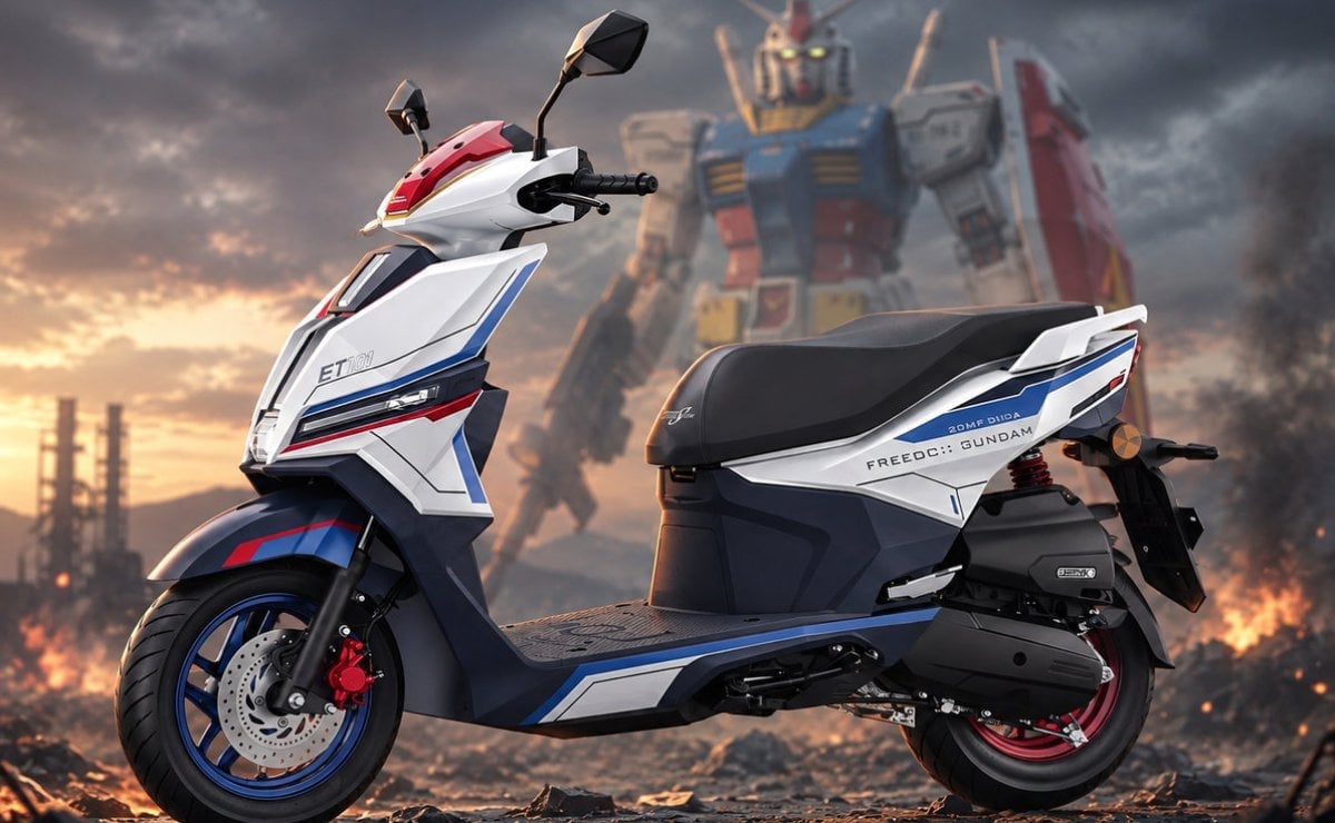 MDP honda ns 125 Honda Revoluciona China con un Scooter Inspirado en Gundam: ¿Llegará a Occidente?