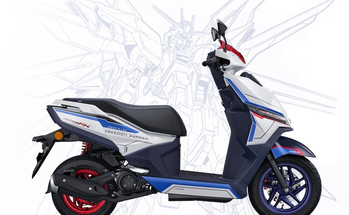MDP honda ns 125 Honda Revoluciona China con un Scooter Inspirado en Gundam: ¿Llegará a Occidente?