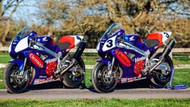 MDP la honda sp 1 con la que joey dunlop gan 1200x740 1 La Fascinante Trayectoria de Peter Berwick y Jason Davies en el Mundo del Motociclismo