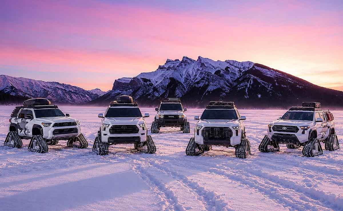 MDP toyota pick ups Snowhunter Toyota Snowhunter: Las Nuevas Protagonistas de la Nieve en el SEMA Show 2026