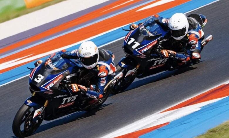 MDP tvs championship TVS Racing rompe fronteras: su campeonato internacional llega a Europa con la Apache RR 310