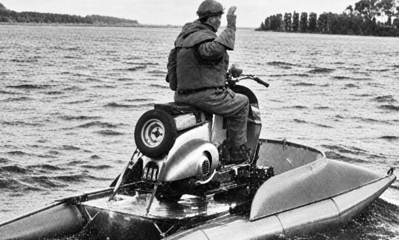 La Vespa Moto Auga: El nuevo fenómeno anfibio que sorprende al mundo motociclista MDP vespa anfibia 5 cv 82 kg y una h lice pa 1200x740 1 La Vespa Moto Auga: El nuevo fenómeno anfibio que sorprende al mundo motociclista